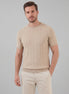 Herren Rippstrick T-Shirt