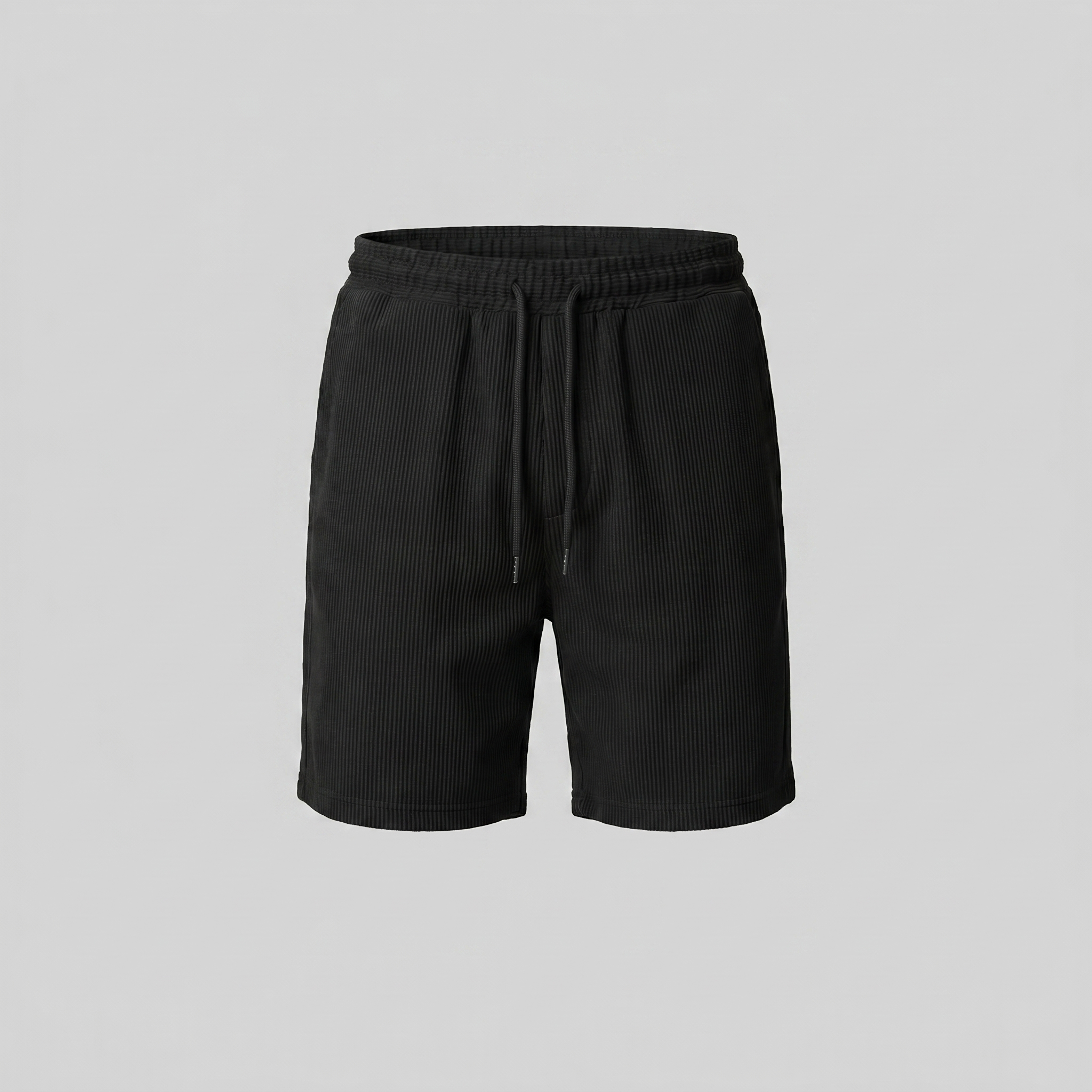 Herren Gerippte Lässige Sommer Shorts