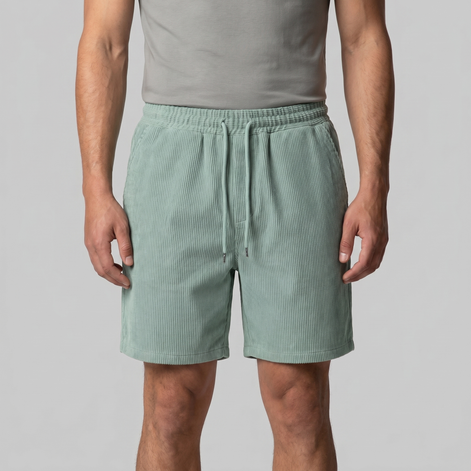 Herren Gerippte Lässige Sommer Shorts