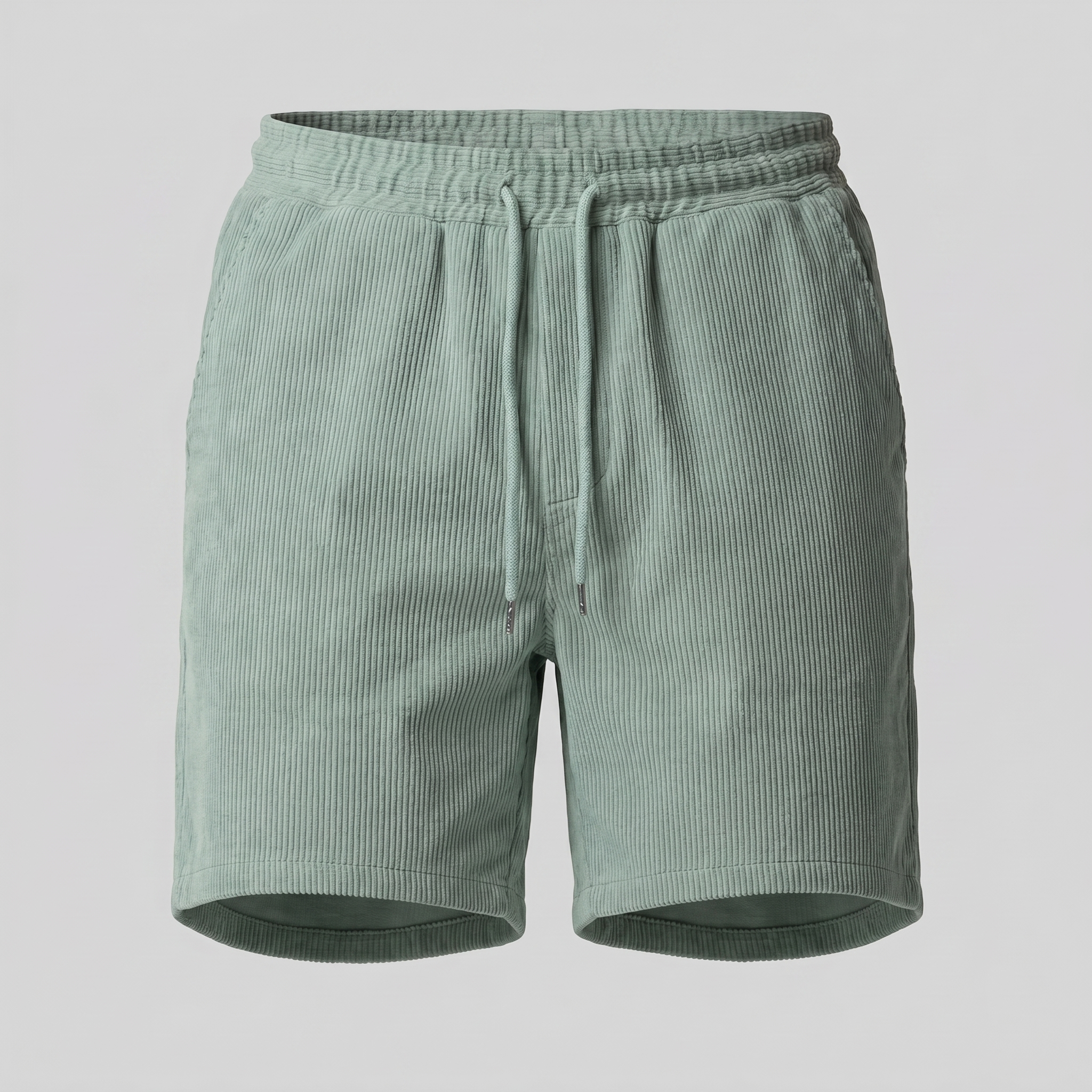 Herren Gerippte Lässige Sommer Shorts