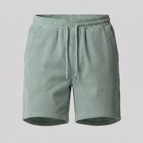 Herren Gerippte Lässige Sommer Shorts
