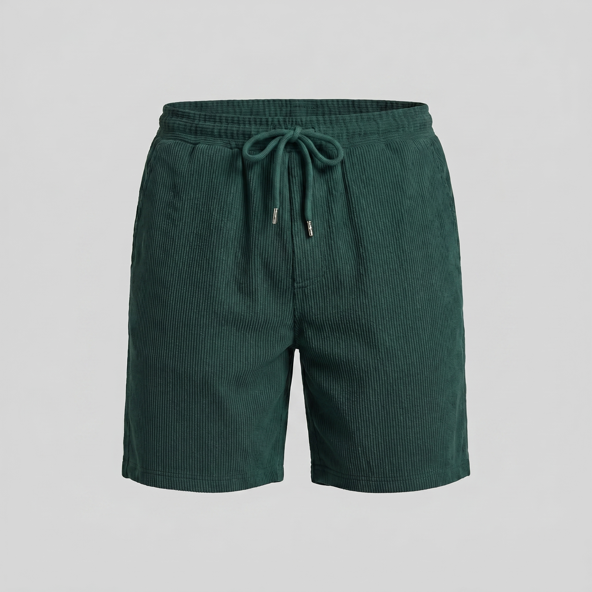 Herren Gerippte Lässige Sommer Shorts