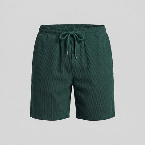 Herren Gerippte Lässige Sommer Shorts