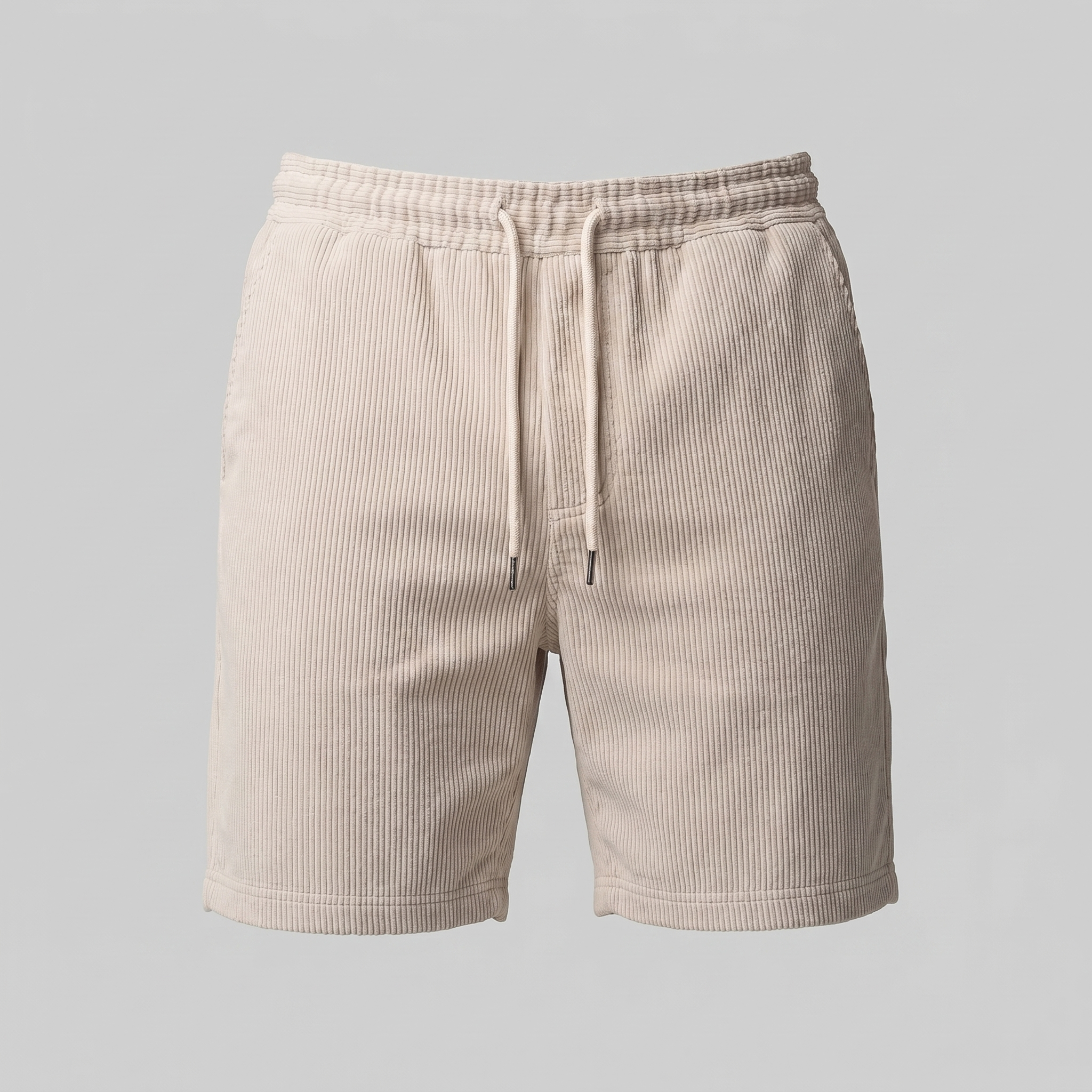 Herren Gerippte Lässige Sommer Shorts