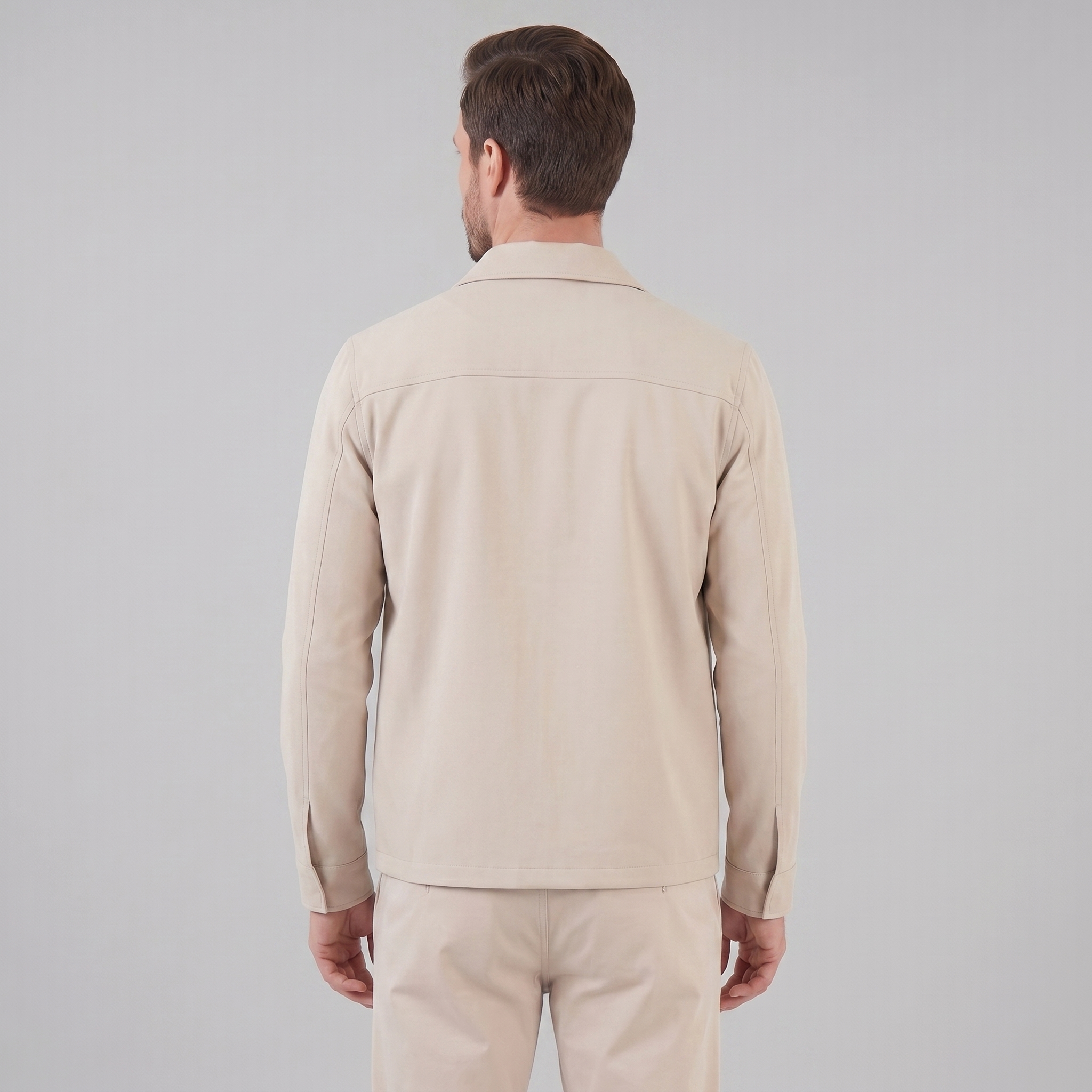 Herren Glänzende Mittfrühlingsjacke