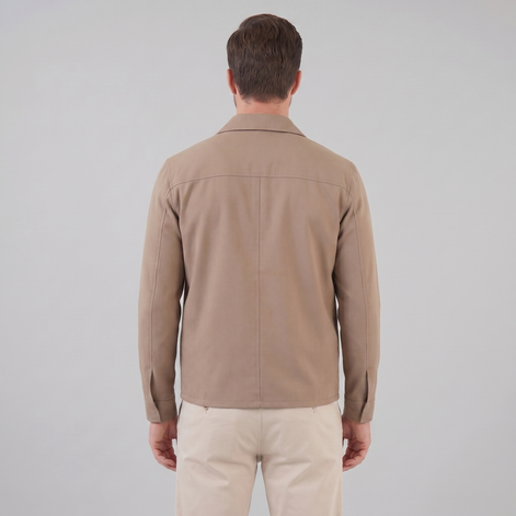 Herren Glänzende Mittfrühlingsjacke