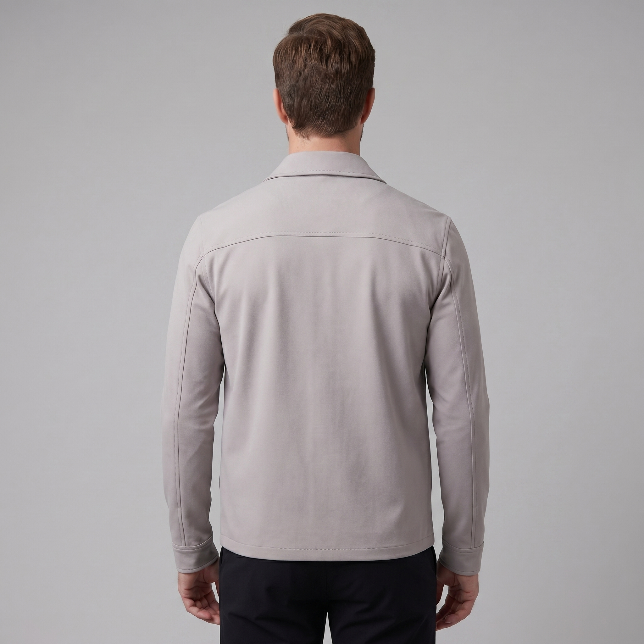 Herren Glänzende Mittfrühlingsjacke
