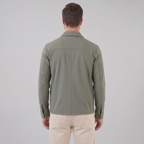 Herren Glänzende Mittfrühlingsjacke