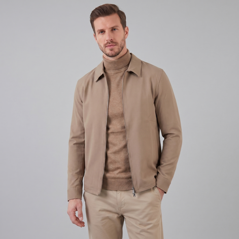 Herren Glänzende Mittfrühlingsjacke