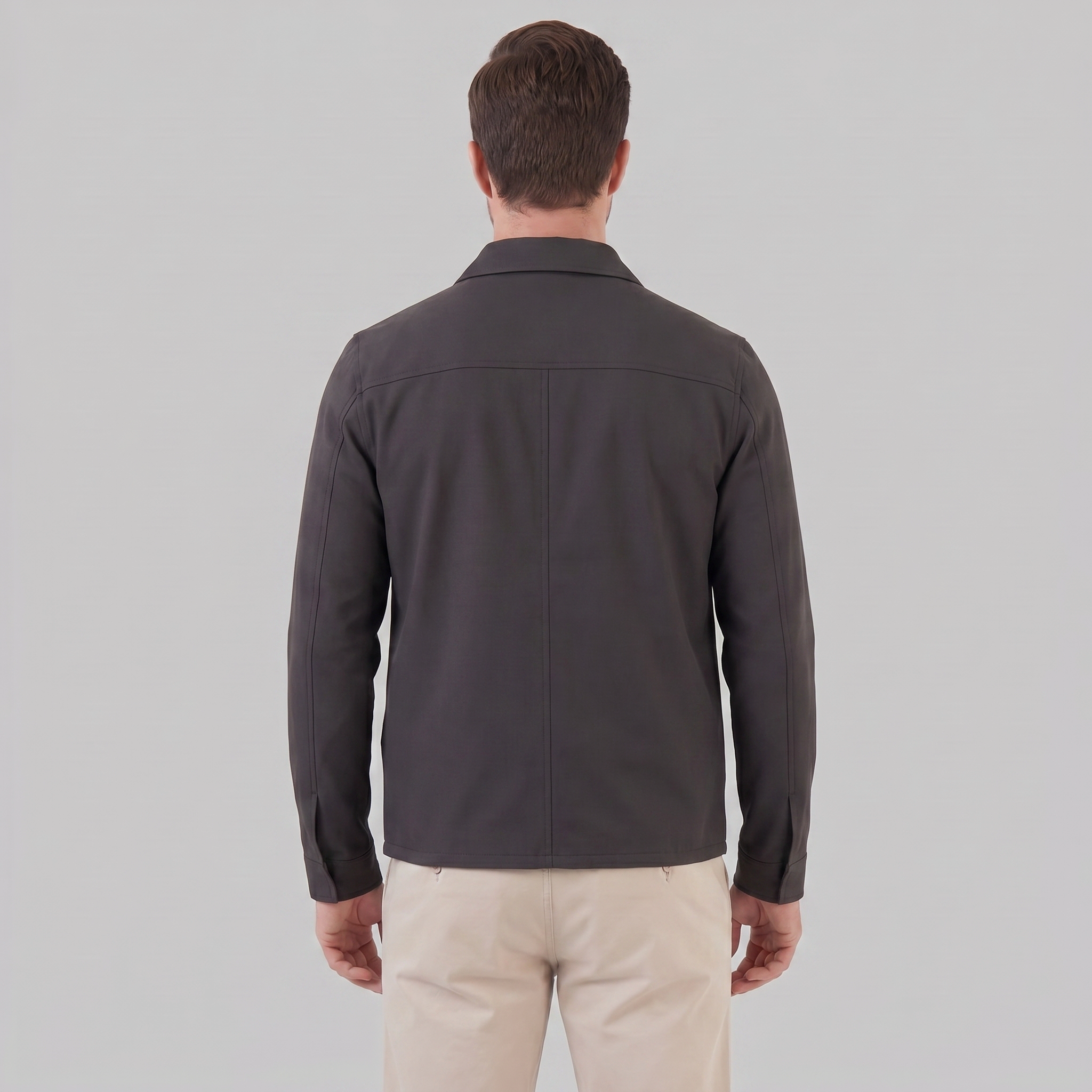 Herren Glänzende Mittfrühlingsjacke