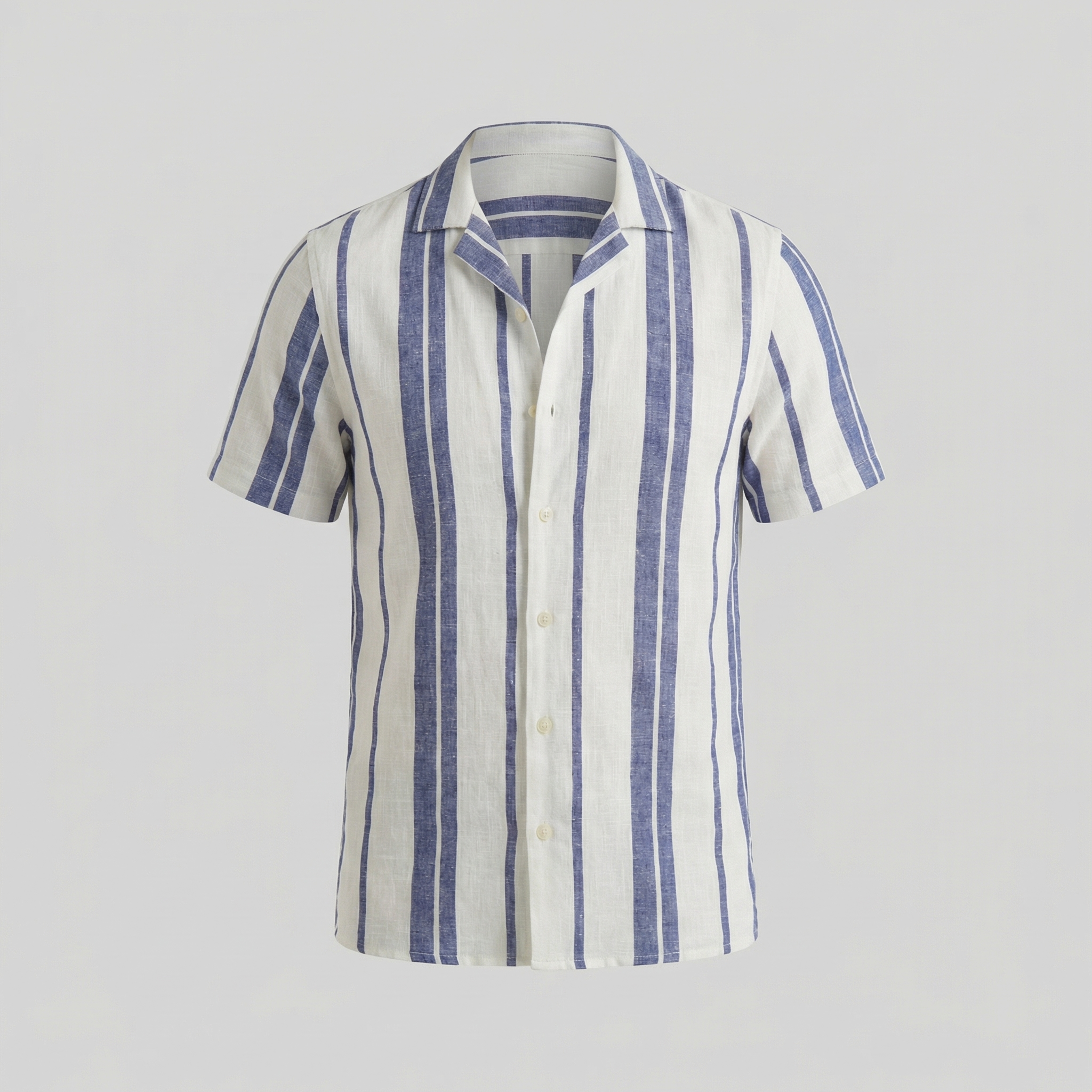 Herren Hemd Mit Button Down Kragen Kurze Ärmel