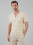 Herren Kurzarm Strickhemd