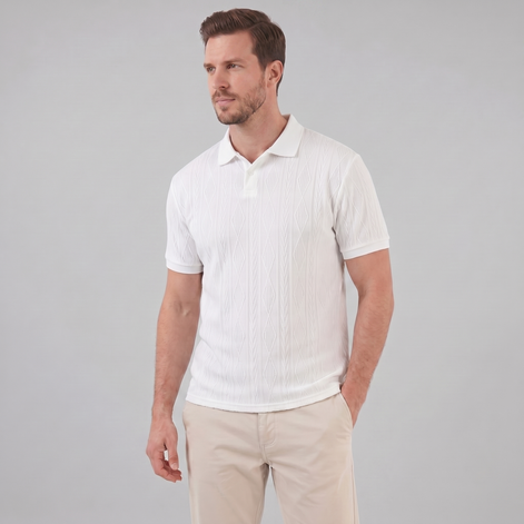 Herren Kurzarm Polohemd Lässiges Klassisches Design