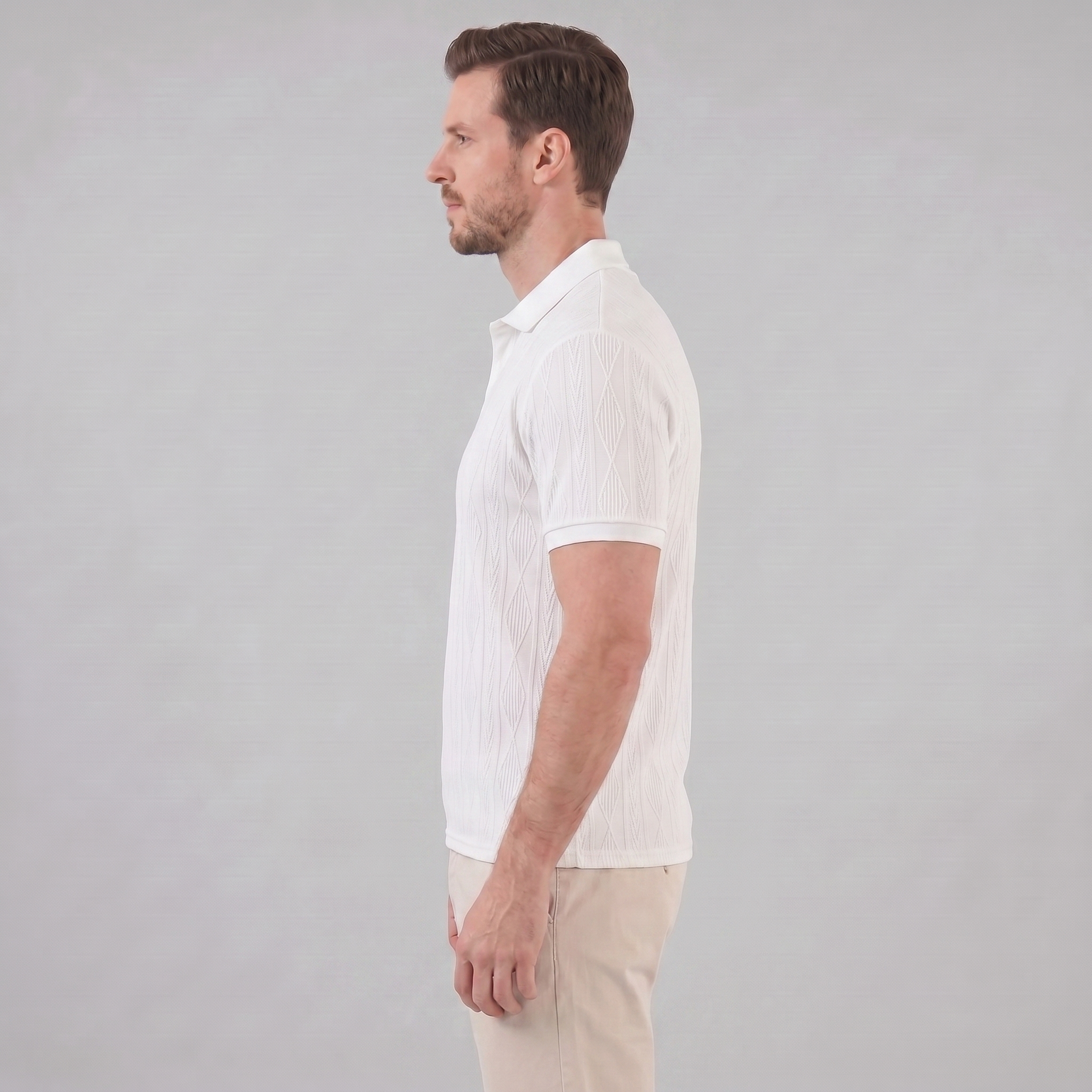 Herren Kurzarm Polohemd Lässiges Klassisches Design