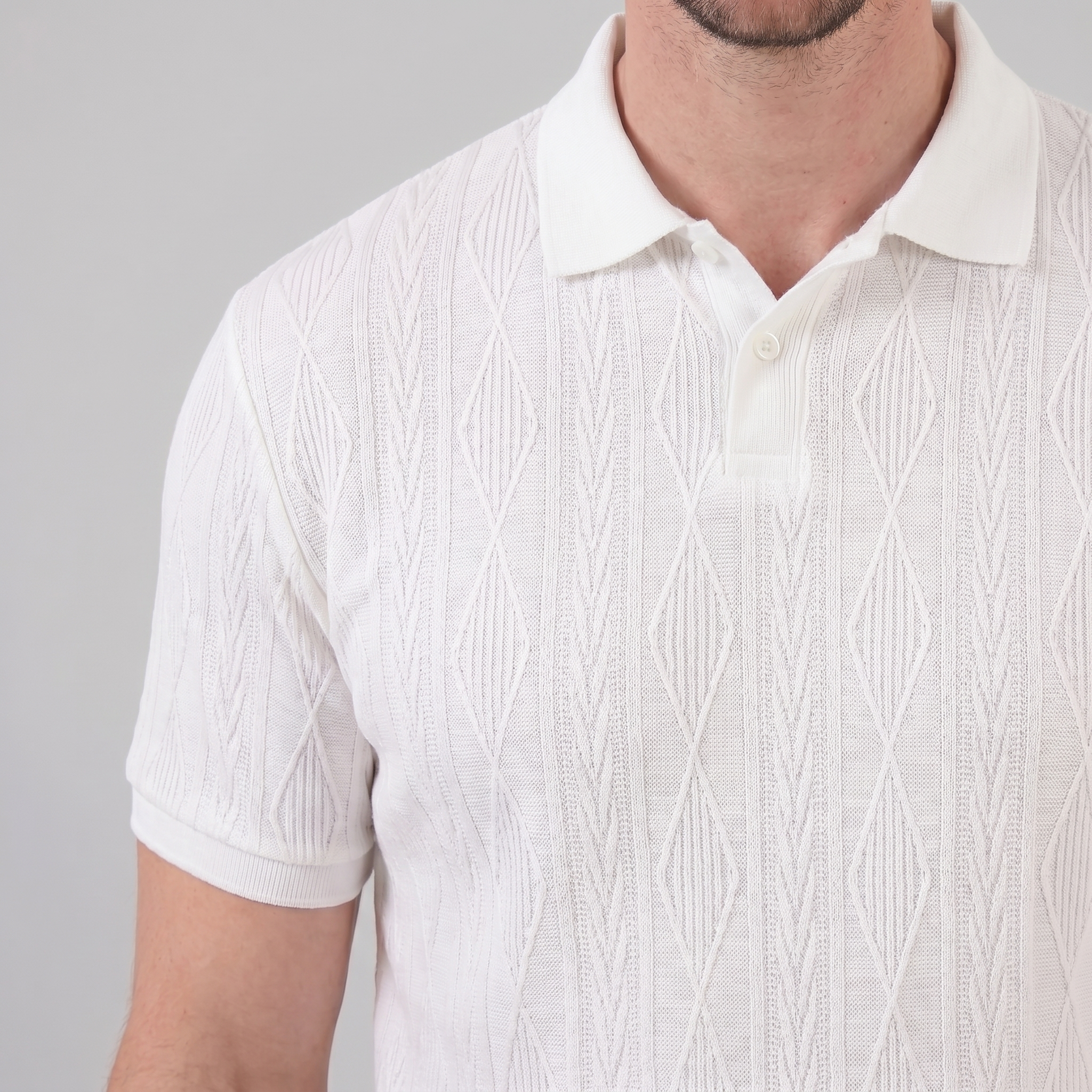 Herren Kurzarm Polohemd Lässiges Klassisches Design