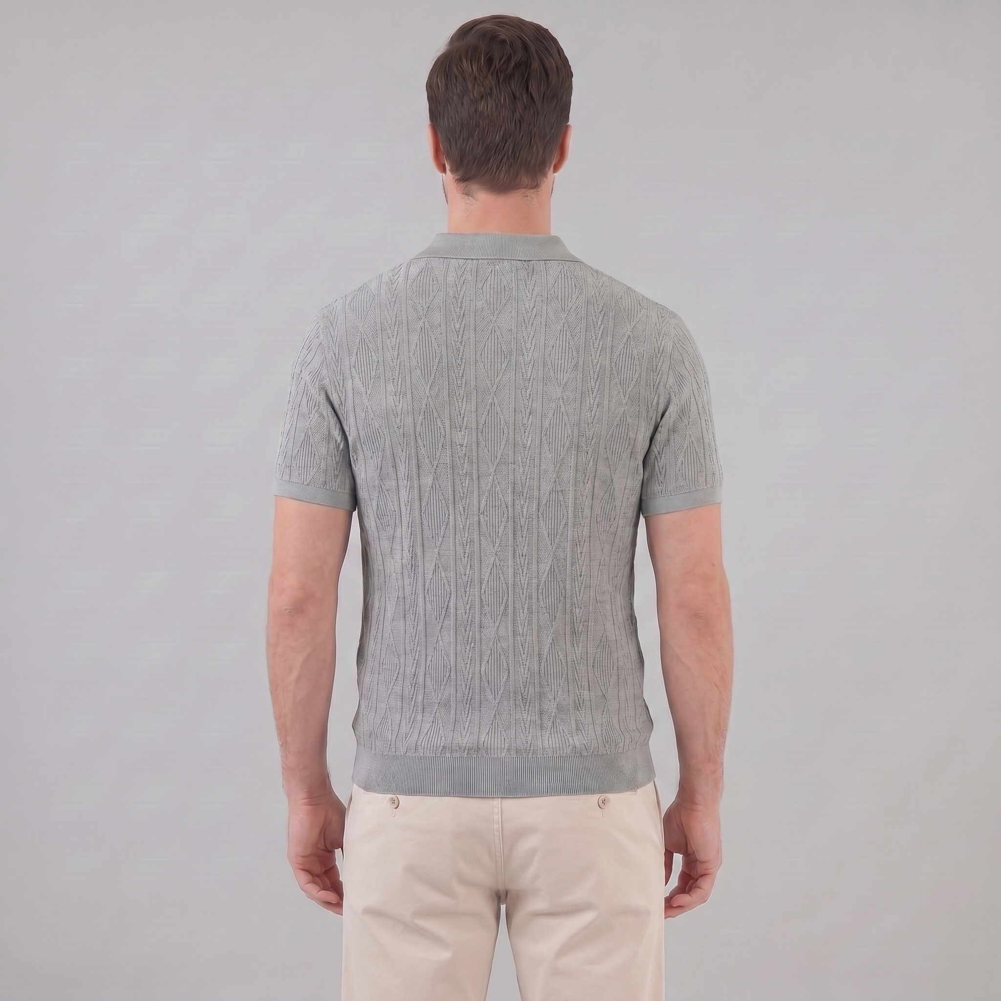 Herren Kurzarm Polohemd Lässiges Klassisches Design