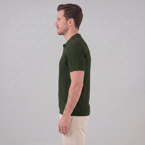 Herren Kurzarm Polohemd Lässiges Klassisches Design