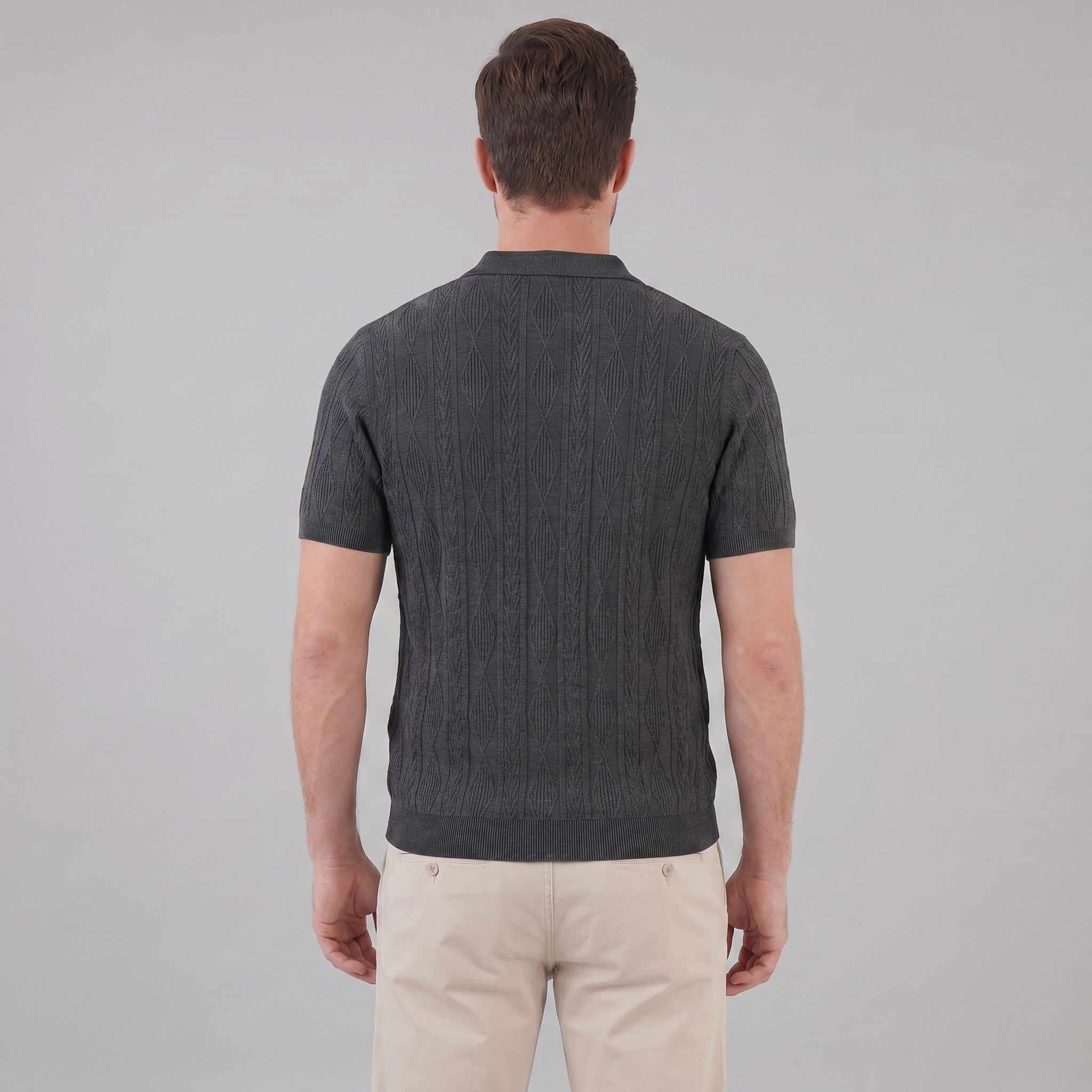 Herren Kurzarm Polohemd Lässiges Klassisches Design
