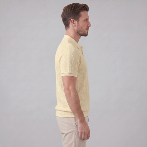 Herren Kurzarm Polohemd Lässiges Klassisches Design