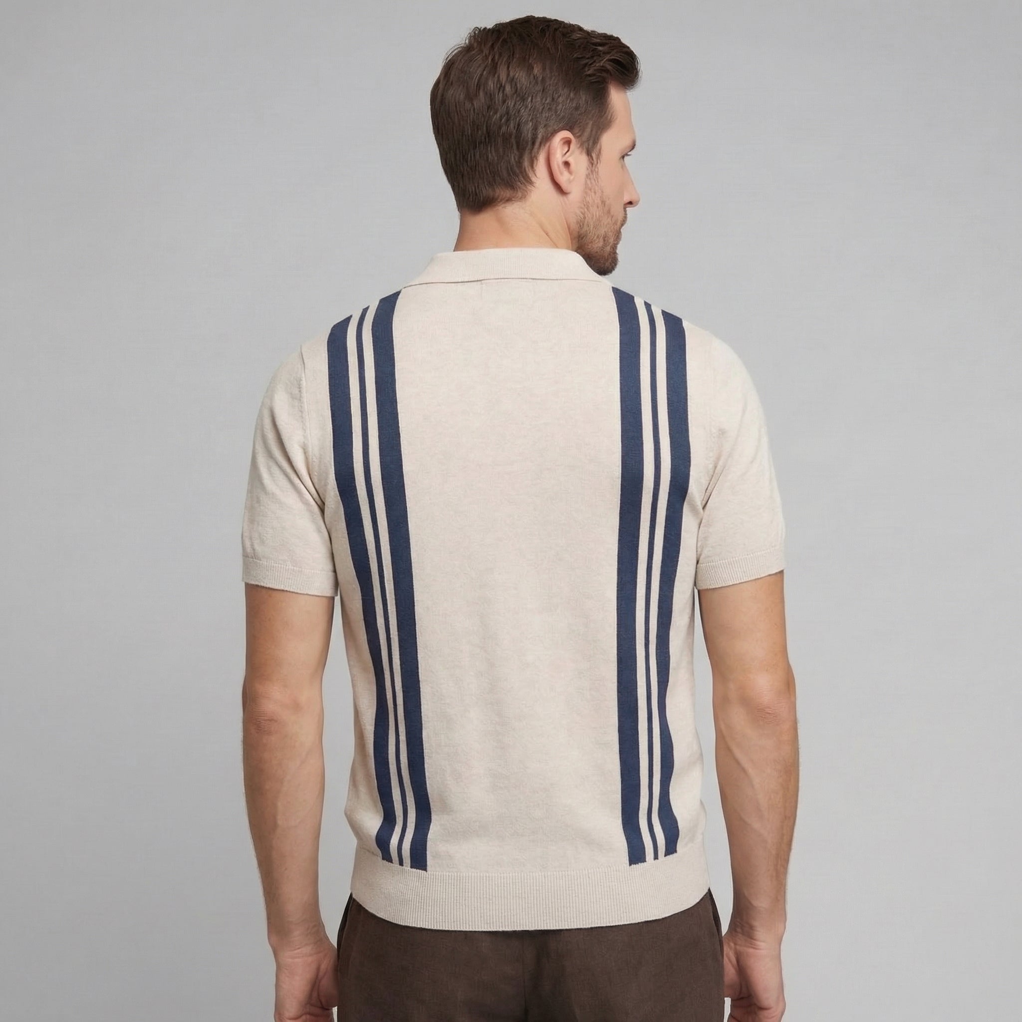 Herren Poloshirt Kurzarm Leicht Atmungsaktives Shirt