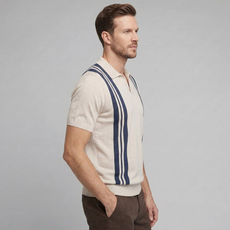 Herren Poloshirt Kurzarm Leicht Atmungsaktives Shirt