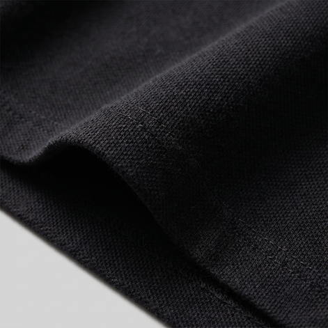 Herren Poloshirt mit kurzen Ärmeln und offenem Kragen