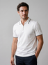Herren Kurzarm-Poloshirt Mit Reißverschlussblende