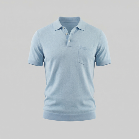 Herren Poloshirt mit kurzen Ärmeln für den Sommer