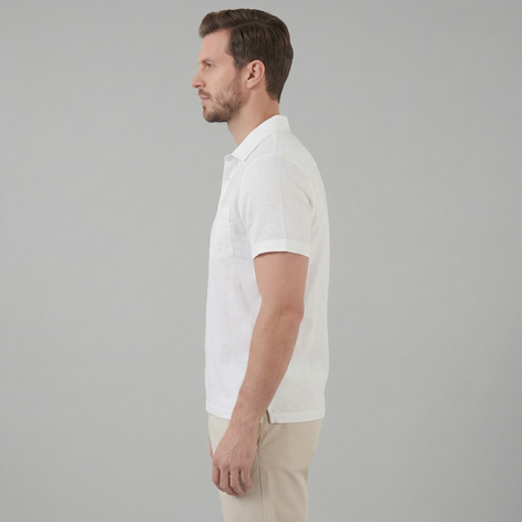 Herren Poloshirt mit kurzen Ärmeln für den Sommer