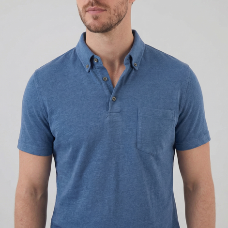 Herren Poloshirt mit kurzen Ärmeln für den Sommer