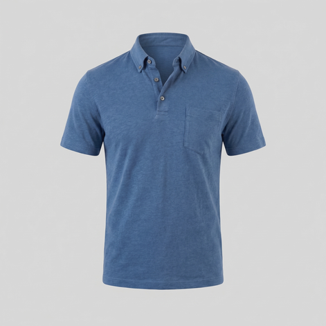 Herren Poloshirt mit kurzen Ärmeln für den Sommer