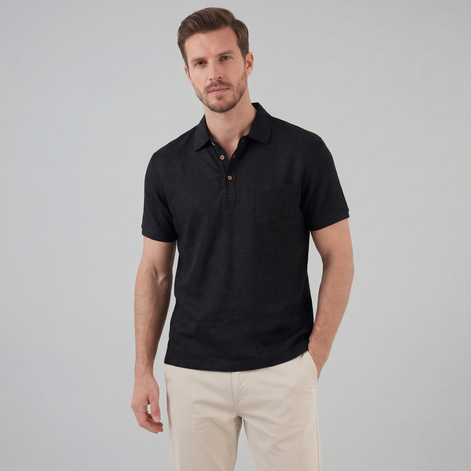 Herren Poloshirt mit kurzen Ärmeln für den Sommer