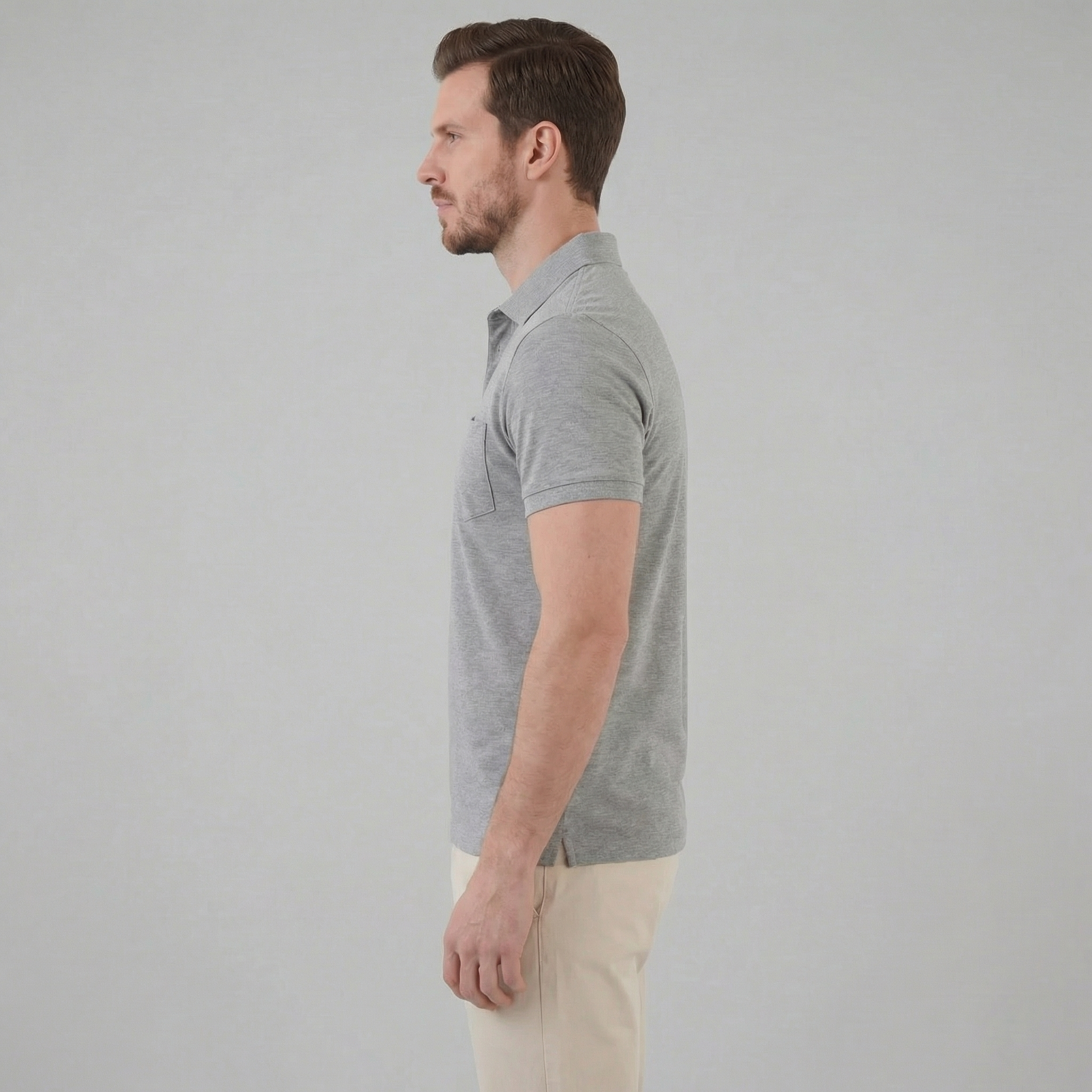 Herren Poloshirt mit kurzen Ärmeln für den Sommer