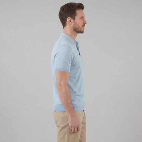 Herren Poloshirt mit kurzen Ärmeln für den Sommer