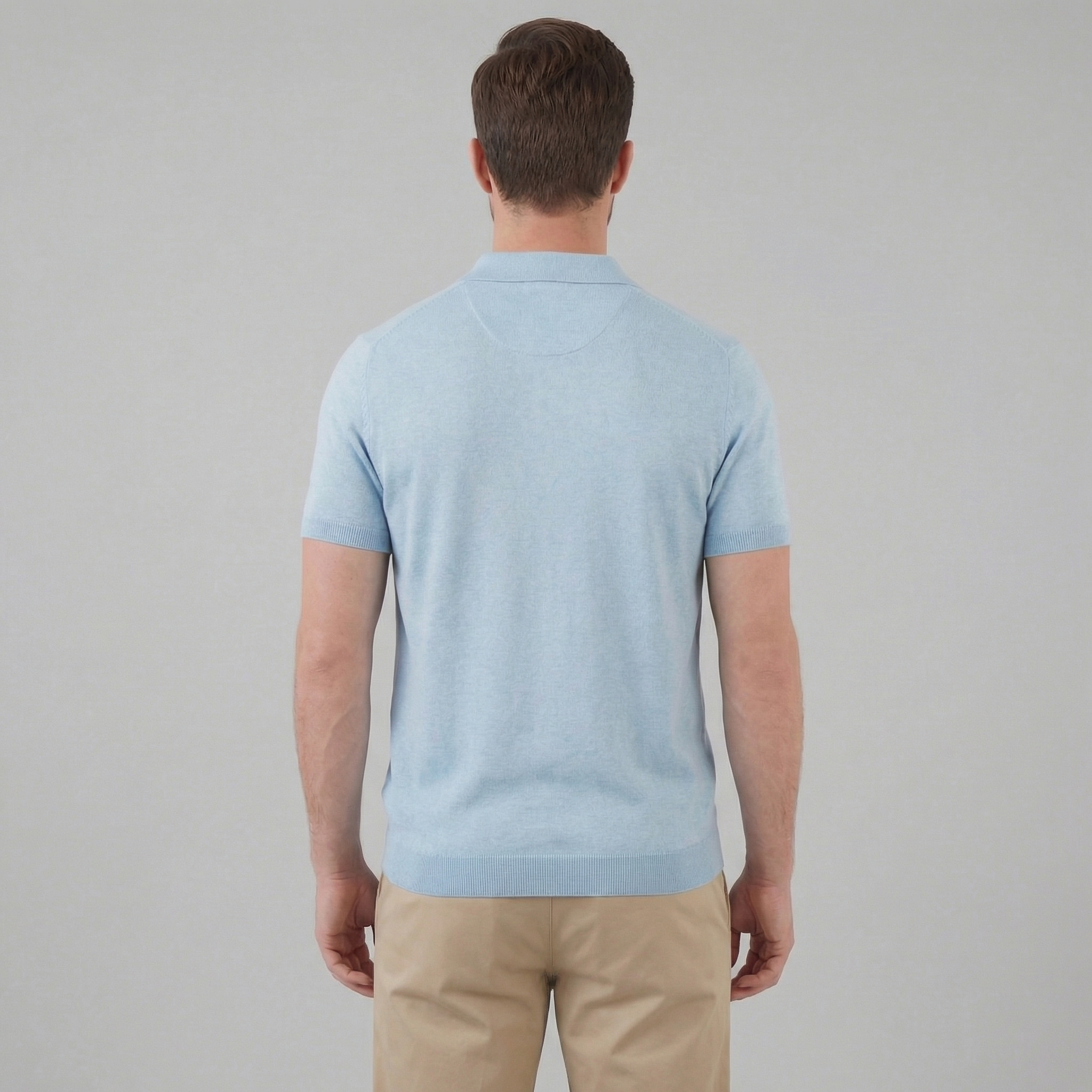 Herren Poloshirt mit kurzen Ärmeln für den Sommer