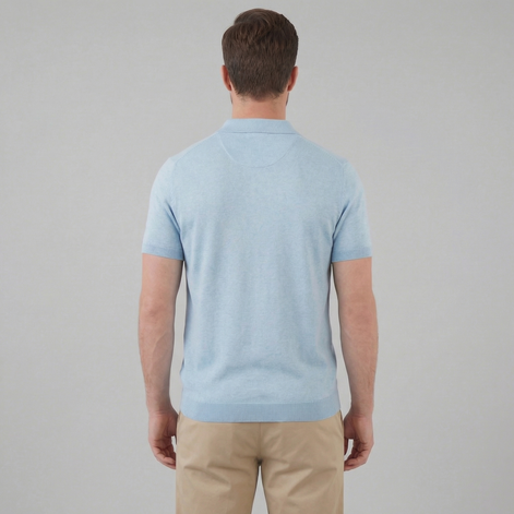 Herren Poloshirt mit kurzen Ärmeln für den Sommer