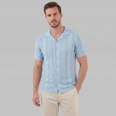 Herren Kurzarm Sommerhemd