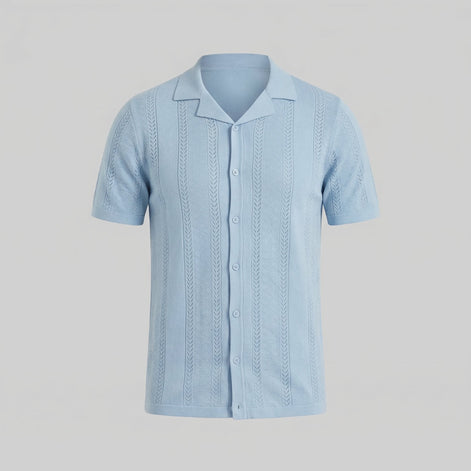 Herren Kurzarm Sommerhemd