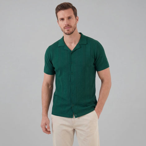 Herren Kurzarm Sommerhemd