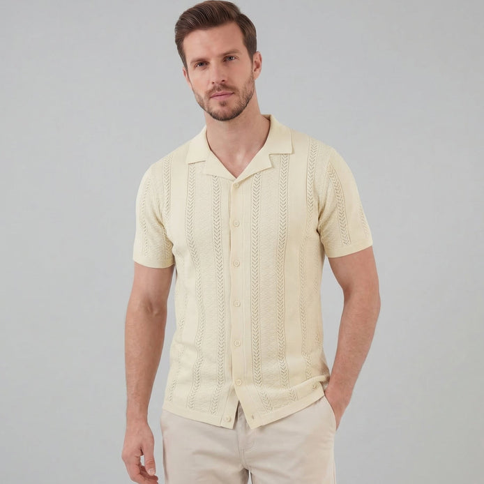 Herren Kurzarm Sommerhemd