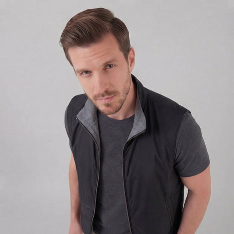 Herren Ärmellose Gilet Weste