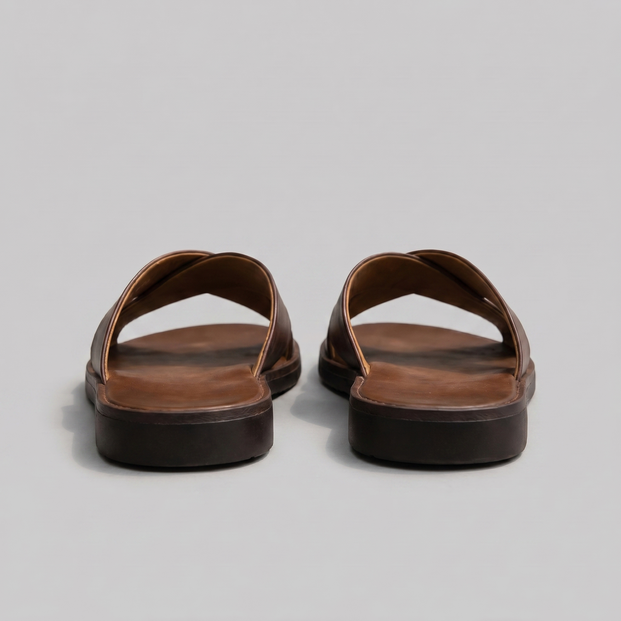 Herren Slide Sandalen Mit Kreuzriemen Design