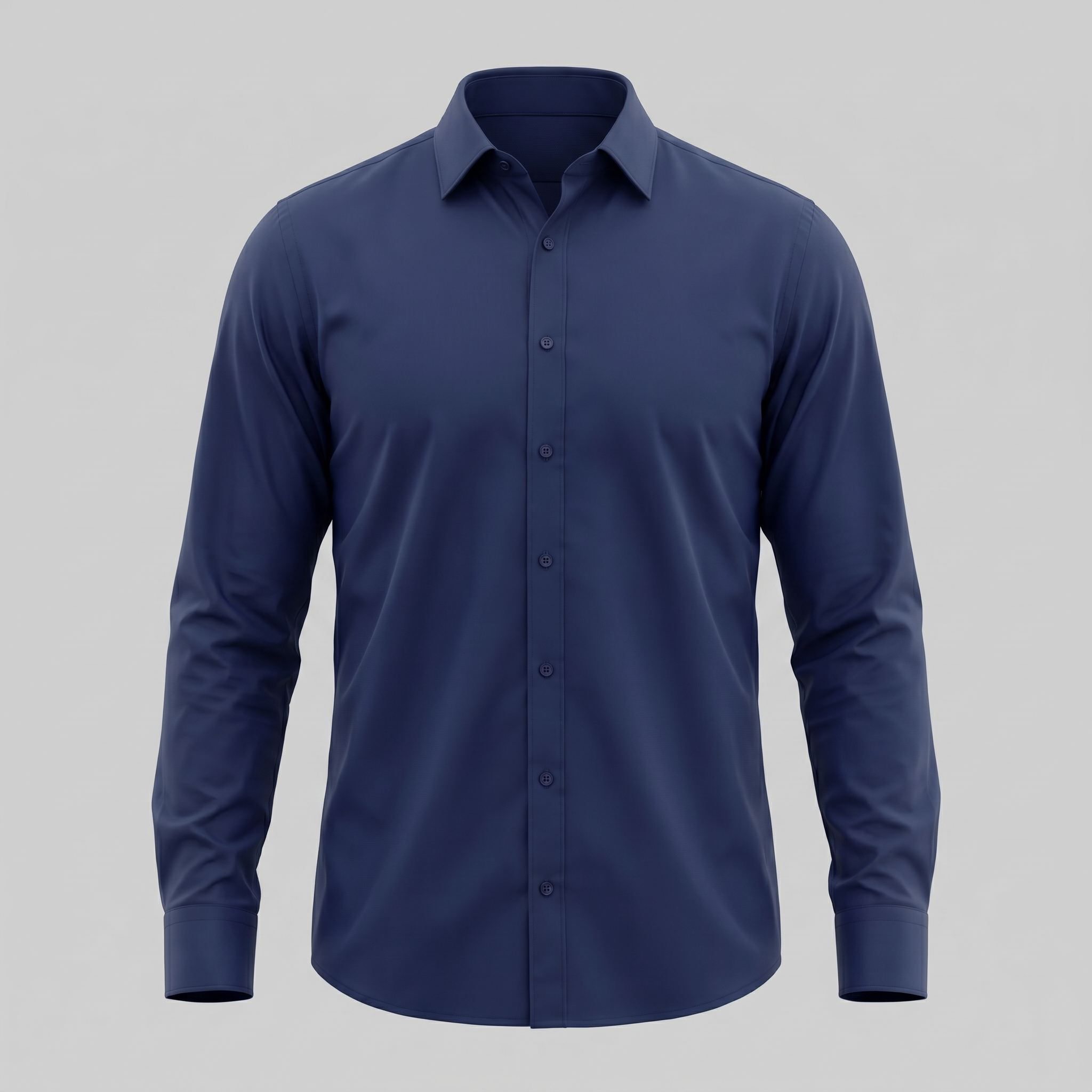 Herren Slim Fit Langarmhemd