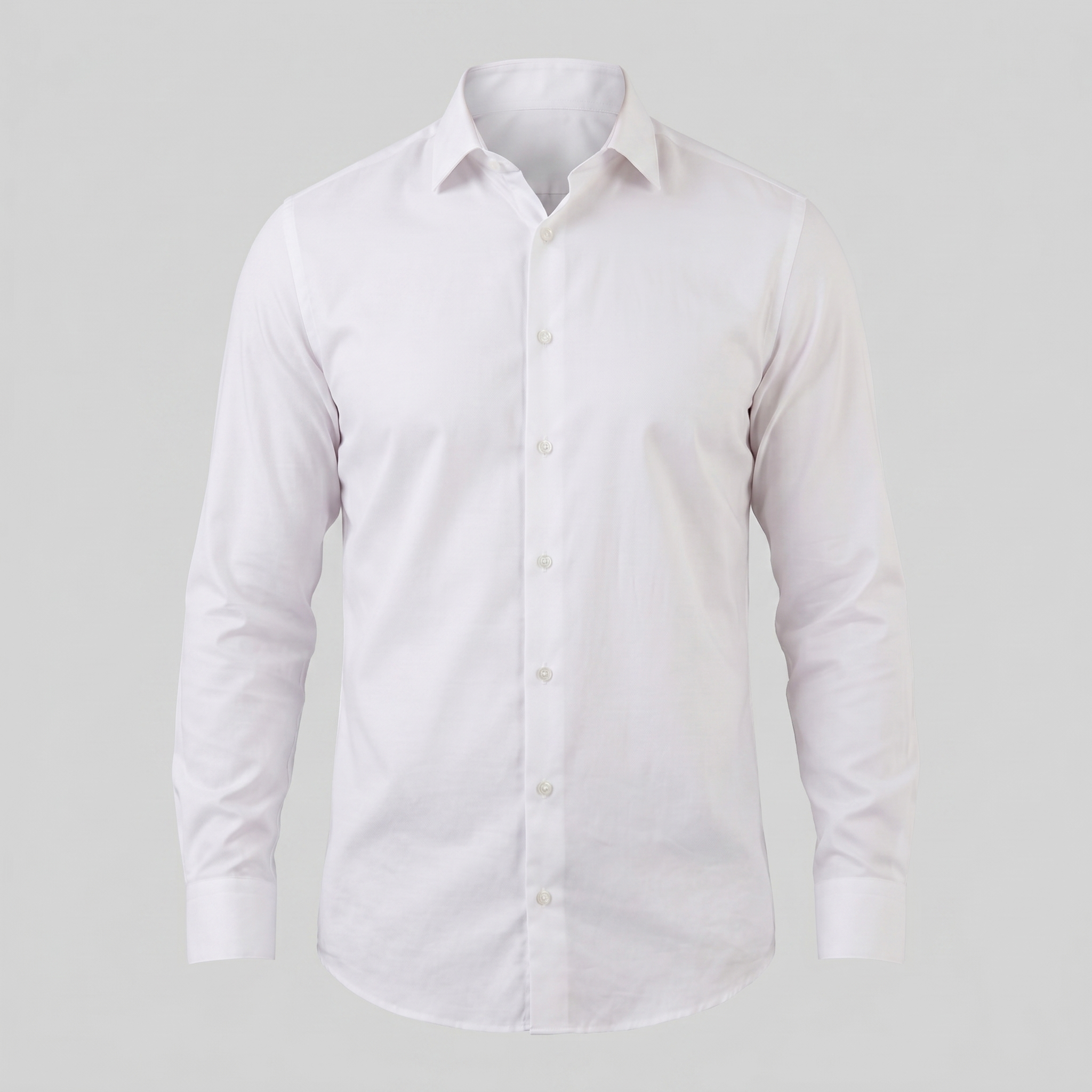 Herren Slim Fit Langarmhemd