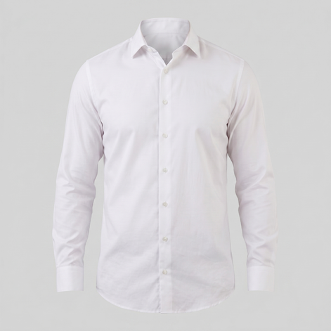 Herren Slim Fit Langarmhemd