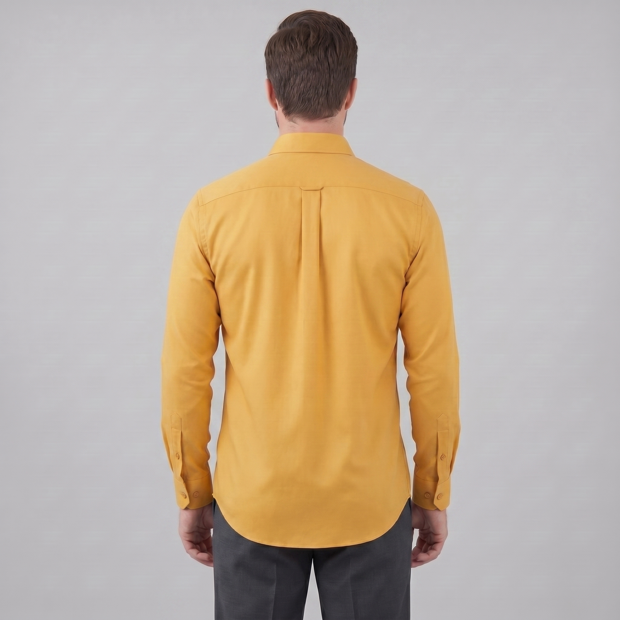 Herren Slim Fit Langarmhemd
