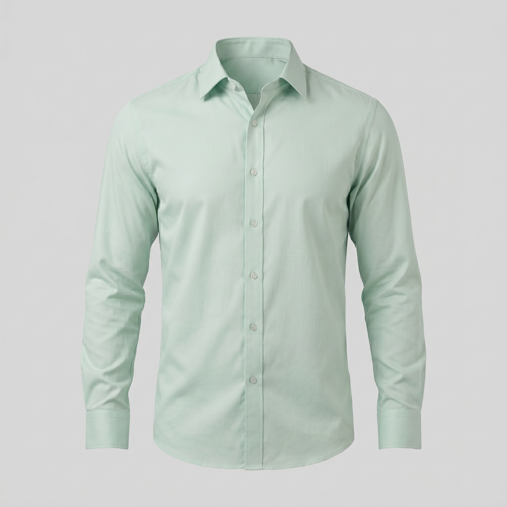 Herren Slim Fit Langarmhemd