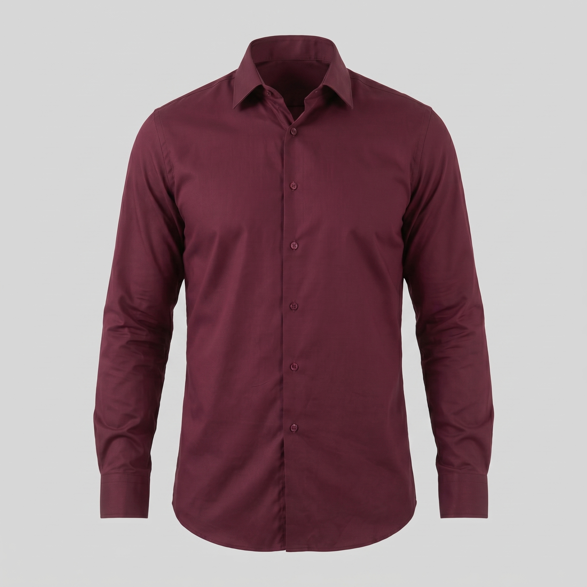 Herren Slim Fit Langarmhemd