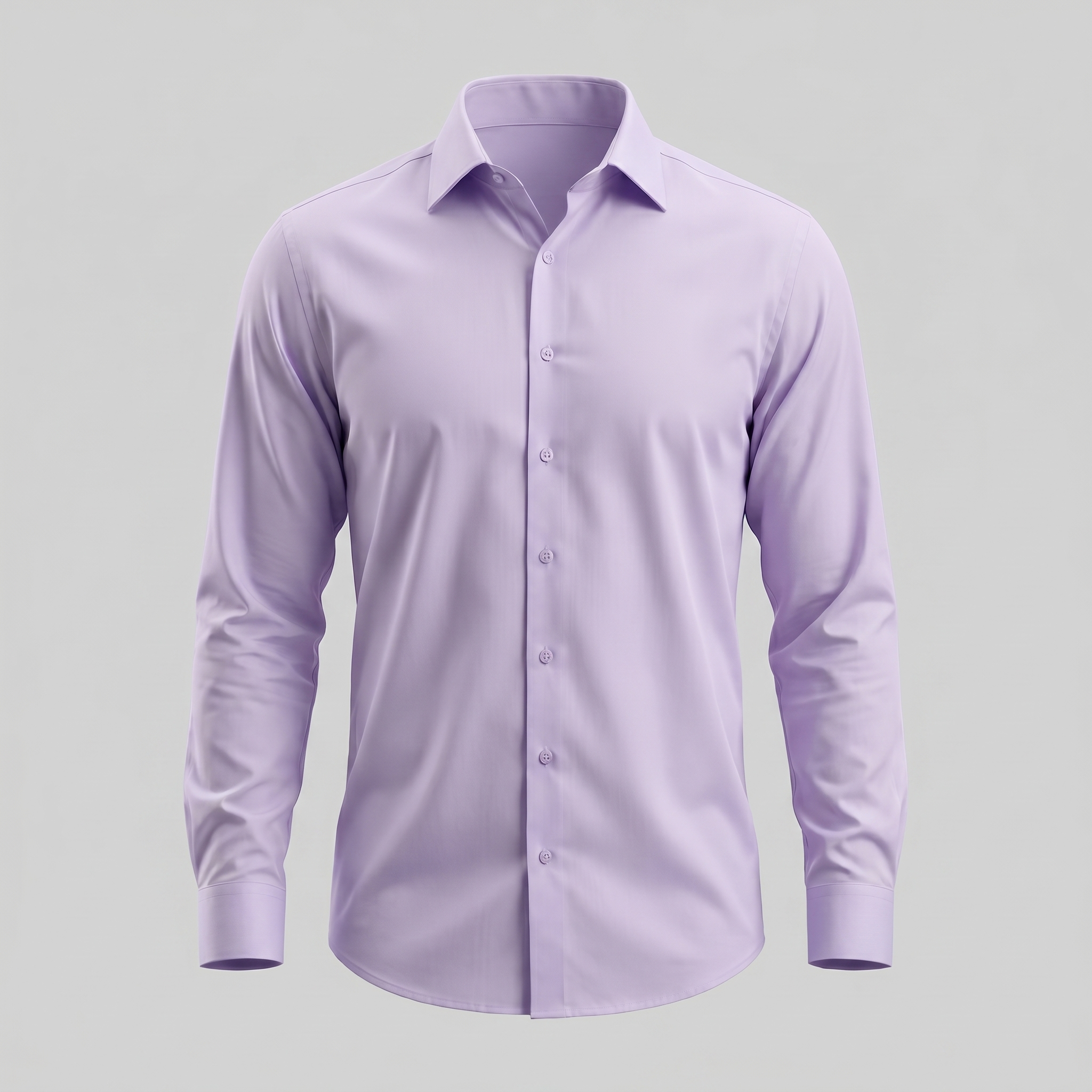 Herren Slim Fit Langarmhemd
