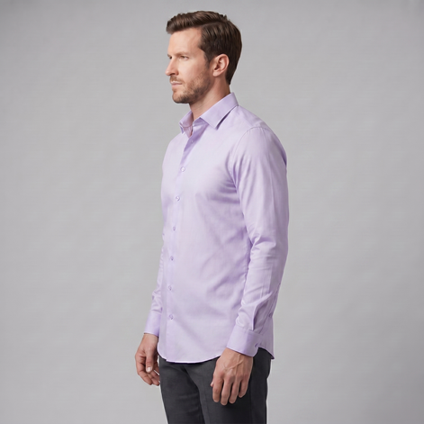 Herren Slim Fit Langarmhemd